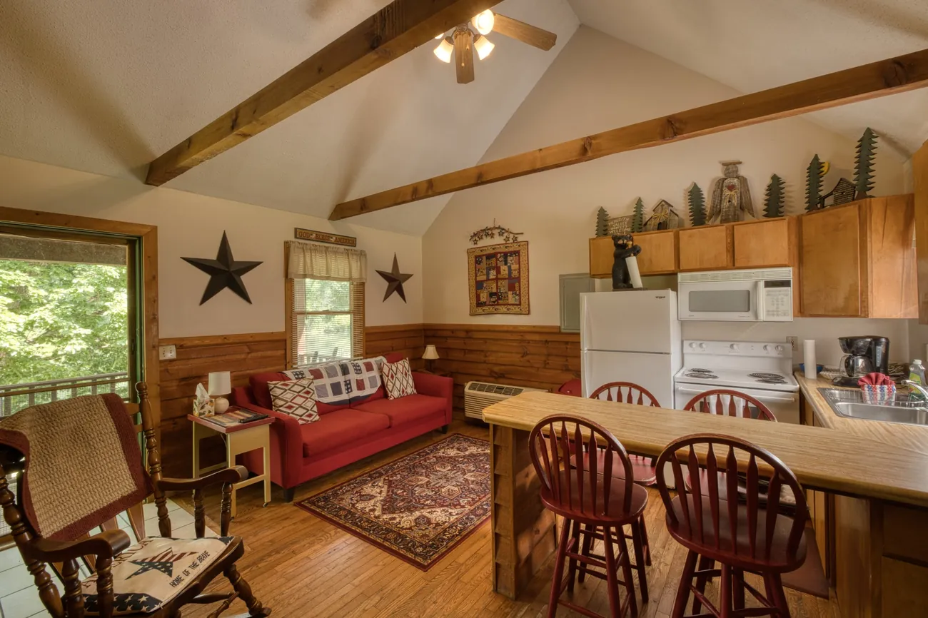 American Cabin living area
