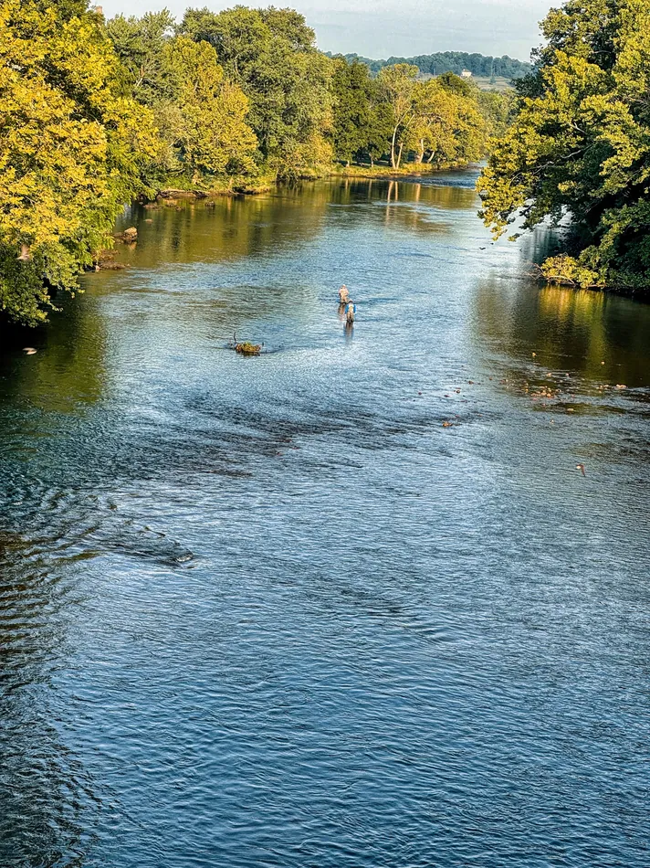 Fishing on the Watauga River